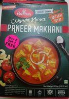 Paneer Makhani Report Card