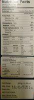 Haldirams Minute Khana Aloo Mutter 300G Nutrition Label