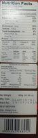 Haldiram's, Dilli Style Palak Paneer Nutrition Label
