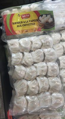 Raviolis  La Vapeur Aux Crevettes