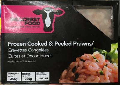 Crevettes Congeles Cuites Et Dcortiques