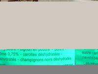 Nouilles Instantanes Saveur De Poulet Ingredients