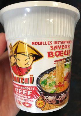 Nouilles Instantanes Saveur Boeuf