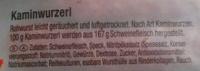 Das Tiroler Kaminwurzerl Ingredients