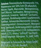 Sterreichischer Tafelkren Ingredients