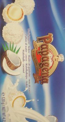 Papagena Waffelkugel Kokos, Kokos