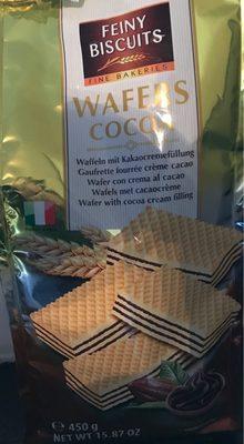 Kstliche Kakao Waffeln 450g Beutel Feiny Biscuits
