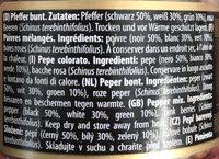 Grinder Pepper Mix 45g Niko Ingredients