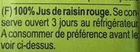 Rauch Happy Day, Rote Traube Ingredients