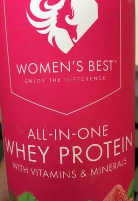 Women's Best Whey Protein Strawberry