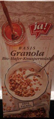 Basis Granola Bio-Hafer-Knuspermsli