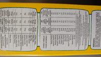 Cheerios Nutrition Label