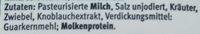 Frischkse Kruter Ingredients