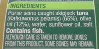 Chunk Style Tuna In Olive Oil Blend Ingredients