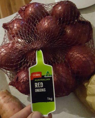 Coles Australian Red Onions
