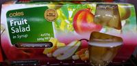 Coles Fruit Salad In Syrup Report Card