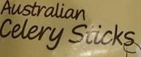 Australian Celery Sticks Ingredients