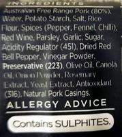 Traditional Recipe Italian Ingredients