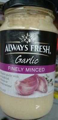 Garlic Finely Minced