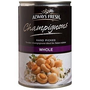 Always Fresh Whole Champignons Mushrooms Hand Picked