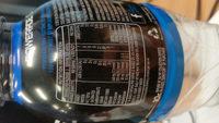 Powerade Ion 4 Mountain Blast Nutrition Label