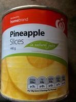 Pineapple Slices In Natural Juice Report Card