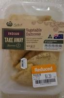 Vegetable Samosas Report Card