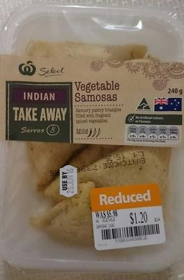 Vegetable Samosas