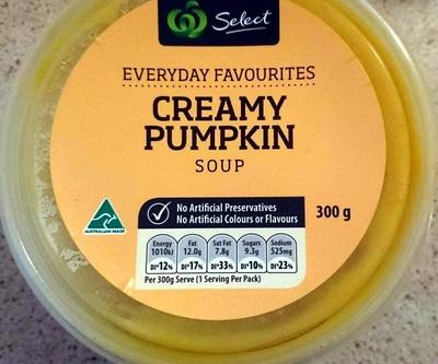 Creamy Pumpkin Soup