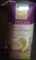 100% Pure Coconut Water Report Card