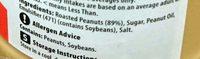 Smooth Peanut Butter Ingredients