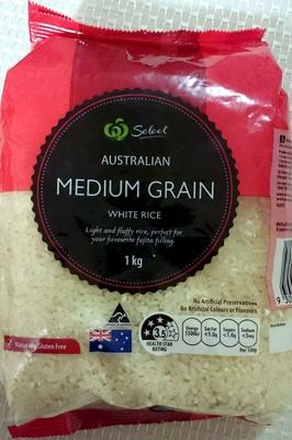 Australian Medium Grain White Rice