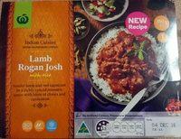 Lamb Rogan Josh With Rice Report Card
