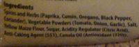 Taco Seasoning Ingredients