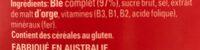 Weet-bix Ingredients