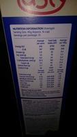 Light 'n Tasty Berry Nutrition Label