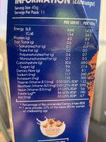 Sanitarium Weetbix Wheat Biscuits Apricot Bites Nutrition Label