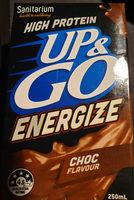 Up & Go Energize Choc Flavour Report Card
