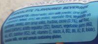 Up & Go Liquid Breakfast Choc Ice Ingredients