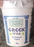 Farm Union Yoghurt Greek Style 200G Report Card