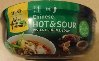 Chinese Hot And Sour Instant Noodle Soup