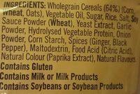 Grain Waves Honey Soy Ingredients