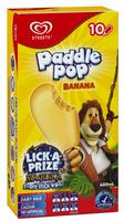 Paddle Pop Banana Report Card
