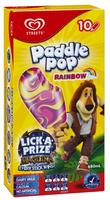 Paddle Pop Rainbow 8 Pack Report Card
