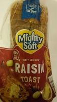 Mighty Soft Raisin Toast Bread Report Card