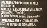 Real Coffee Ice Break Extra Shot Ingredients