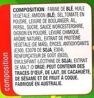 Shapes Originals Ingredients