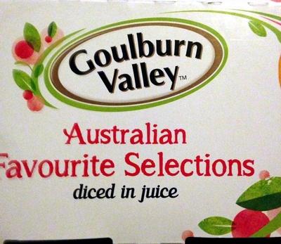 Australian Favourite Selections Diced In Juice