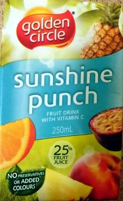 Sunshine Punch Fruit Drink With Vitamin C