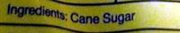 White Sugar Ingredients